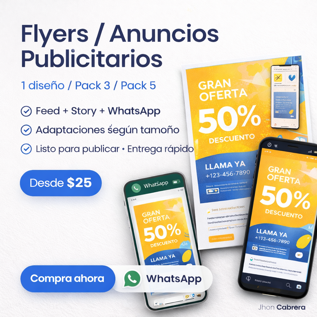 Flyers / Anuncios Publicitarios